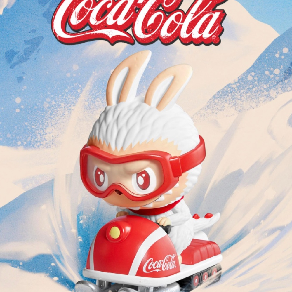 Coca Cola The Monsters Labubu Figure